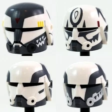 Clone Army Customs Desert Helmet for Star Wars Minifigures -Pick Style!-