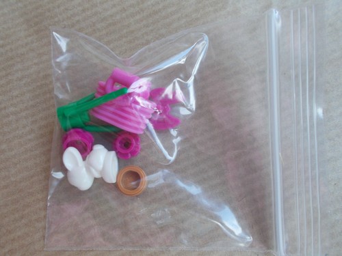 LEGO CARROT RABBIT EASTER BUNNY BABY RABBIT FOOD FLOWERS BASKET NEW ANIMALS PICK - Picture 8 of 10