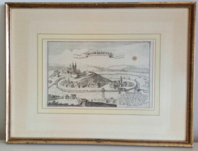   Gabriel Bodenehr the Elder: GROSSWARDEIN (ORADEA Romania Romania) 1720 copperplate engraving