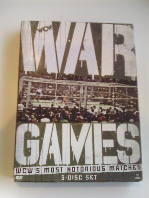 WWEⓇウォー・ゲームズ～WCW・モスト・ノートリアス・マッチ～〈3枚組〉 WCW War Games WCW's Most Notorious Matches DVD 3 Disc Set CASE