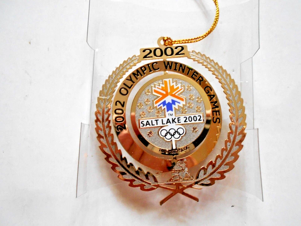 Juegos Olímpicos de Invierno 2002 Salt Lake adorno de oro de Concord Foto 3 de 4