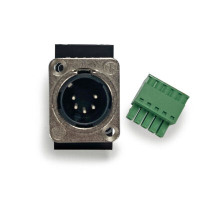 EZ Term 5-Pin Male XLR Connector with Terminals
