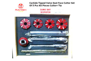 Stainless Steel Carbide Tipped Valve Seat Cutter Set, Material - Foto 6