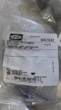 HUBBELL ALUMINUM CORD CONNECTOR 1' HUB P/N: NHC1043 BRAND NEW