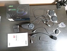 EJEAS Q7 Motorcycle Helmet Bluetooth Intercom, Motorcycle Bluetooth 5.1