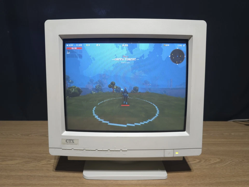 CTX 15" PL5 1024x768 VGA Color CRT Monitor - Image 4 of 4