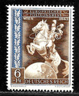 HICK GIRL-MINT GERMAN  SEMI-POSTAL  SC#B210  POSTILLION & GLOBE       X4491 — photo 1