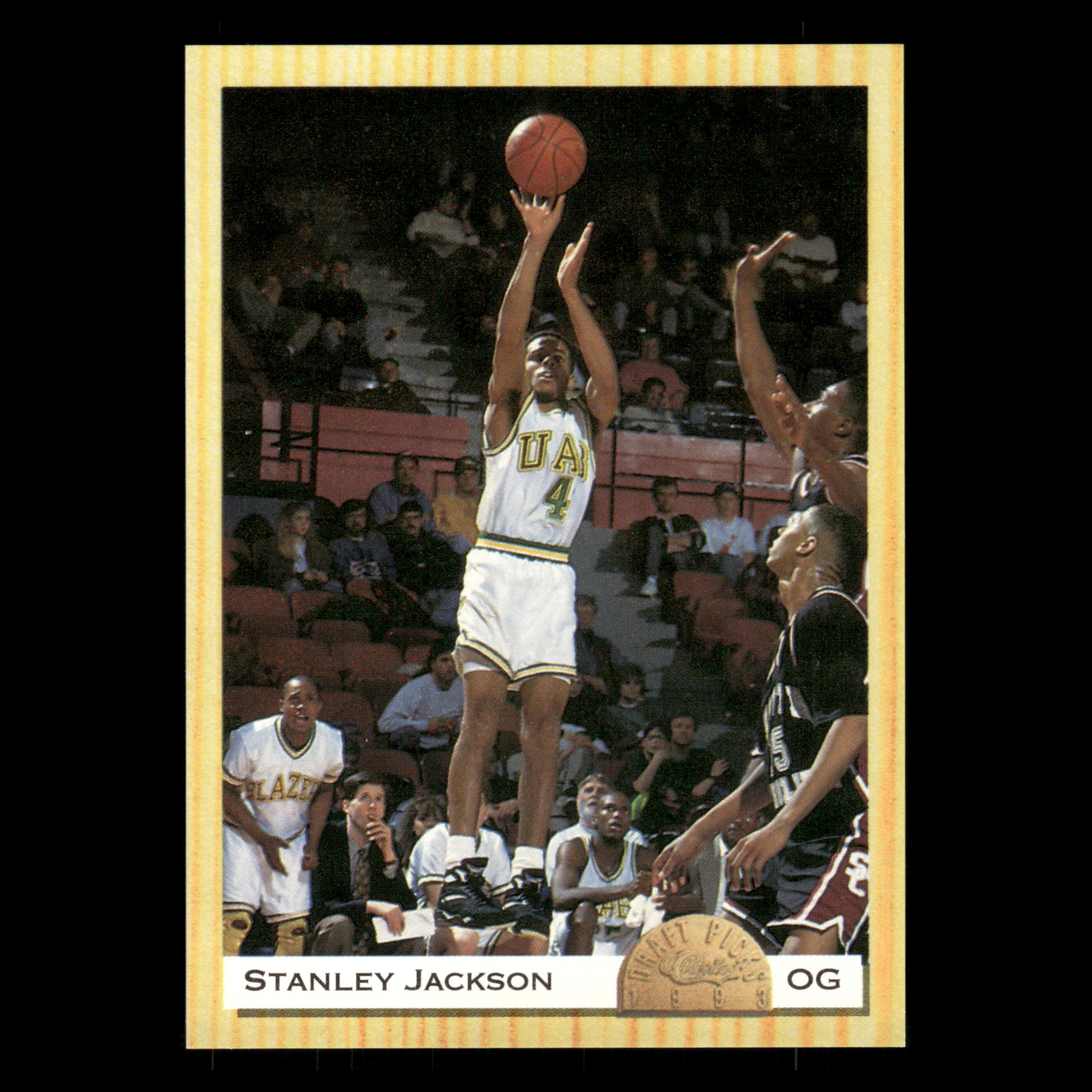 Stanley Jackson #45 1993-94 Classic Draft Picks UAB Blazers Basketball Card NBA