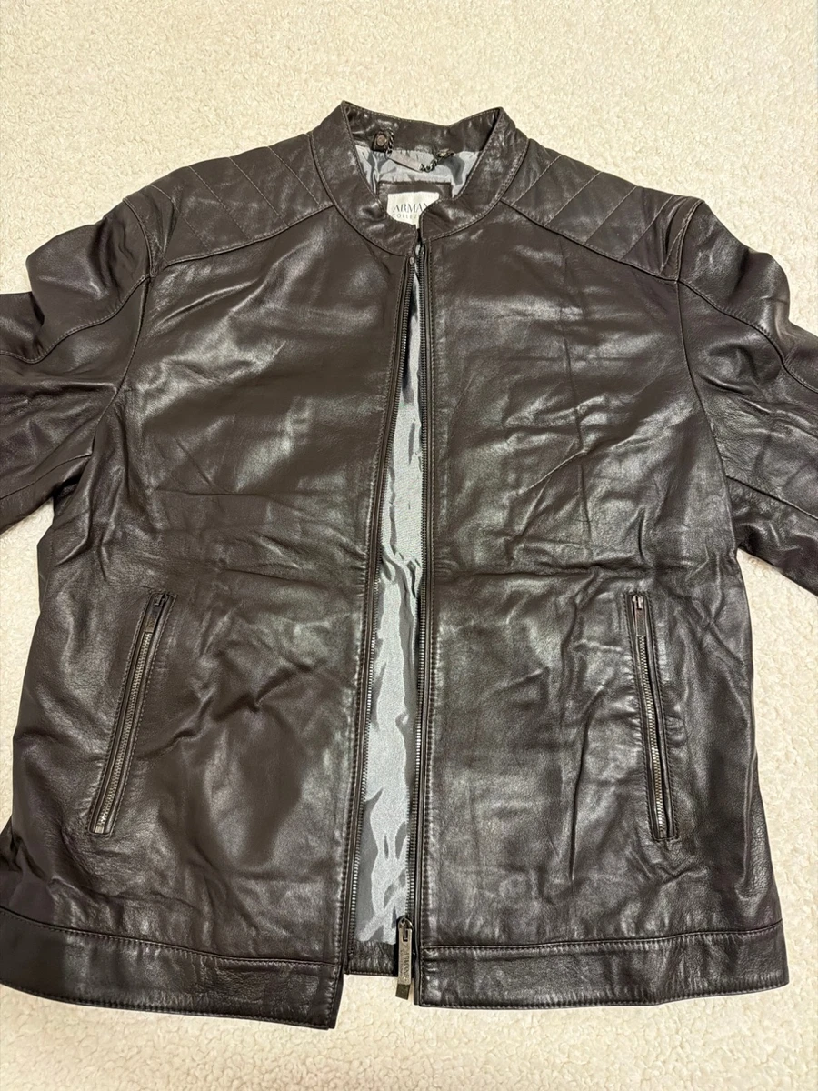 25+ Armani Collezioni Leather Jacket for sale | Updated Oct 2026