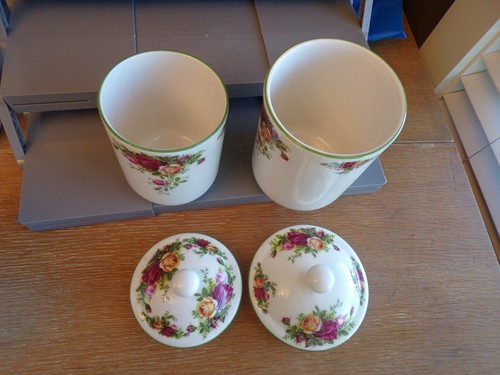 Choice Royal Albert Old Country Roses Bone China Canisters Sets - Picture 20 of 20