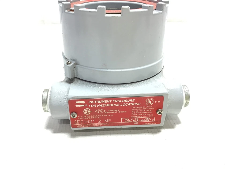 Crouse-Hinds EIH21 2 MF Photoionization Detector Sensor Enclosure Type 4 X - Image 2 of 4