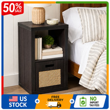 Better Homes and Gardens 2 Cube Storage Organizer, Tobacco Oak