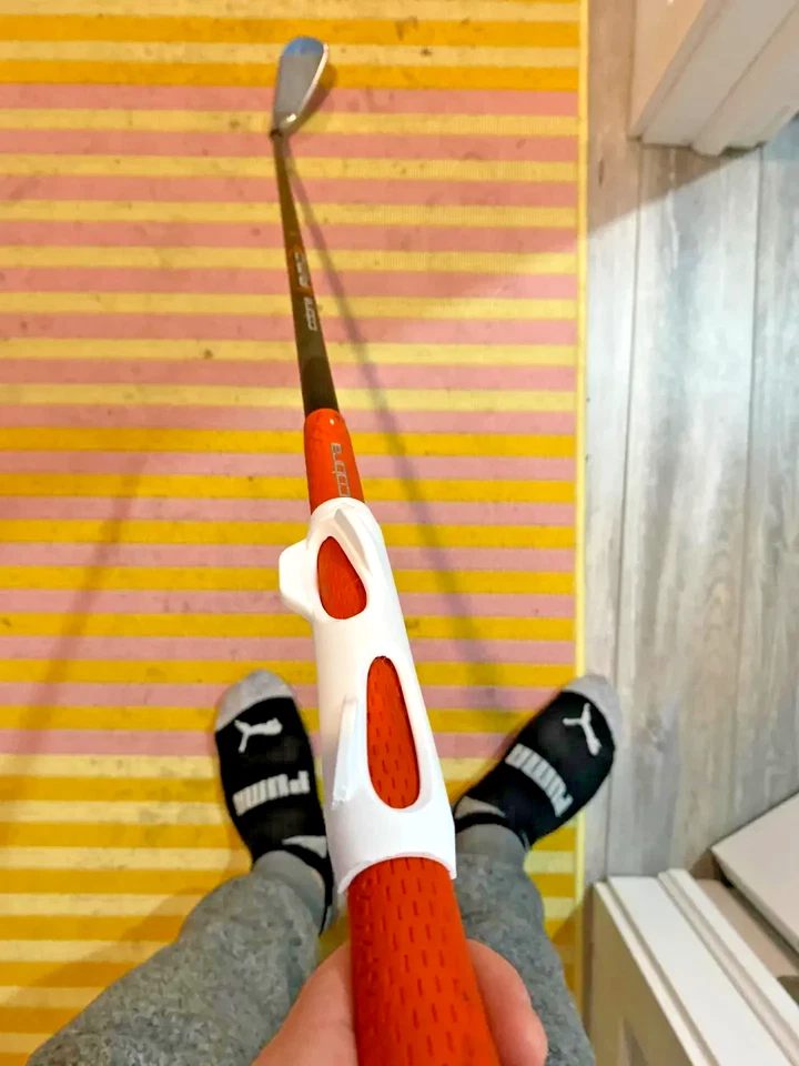 Golf Grip Training Aid Neutral Grip Trainer Right/Left Hand Swing Practice - Image 2 of 4