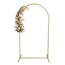 Arch Backdrop Stand Gold Wedding Balloon Arched Backdrop Stand Metal Arch Frame