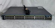 CISCO Catalyst 2960-S WS-C2960S-48FPS-L V03 Network Switch 48-Port SEE NOTES