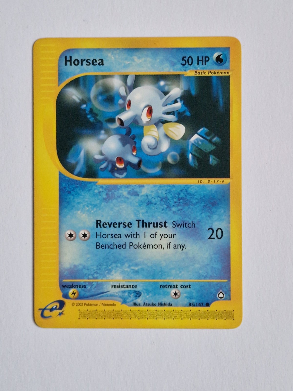 Pokemon Horsea Aquapolis Regular 85/147 NM