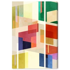 The Oliver Gal Artist Co. Abstract Wall Art Canvas Prints Midcentury Square