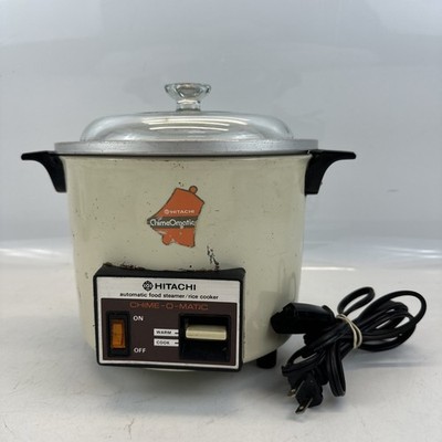 Hitachi Chime-O-Matic Rice Cooker Food Steamer RD-4053 Tested