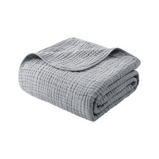 Yoofoss Muslin Blanket 100 Organic Cotton Large Twin Size 60" ... USA FAST SHIP
