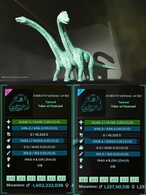 1960% Damage(312) Bronto Pair ARK  Survival Ascended ASA PVE PC/XBOX/PS