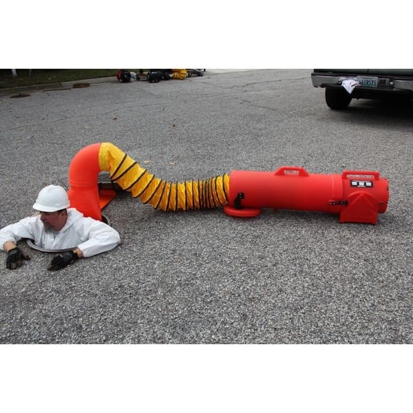 Air Systems Intl Cvf-15Dcan Conf. Space Fan, Axial, 1/4Hp, 8 In., 12V Dc