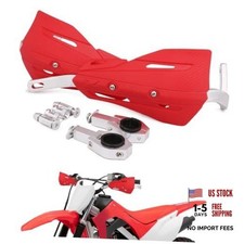 Dirt Bike Handguards 7/8'' and 1 1/8'' Motorcycle Hand Guards red