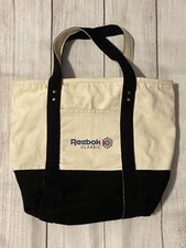 Vintage Reebok Classic Canvas Tote Bag Huge L...