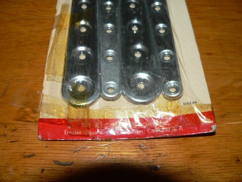 Vintage New Old Stock Gilbert Erector Add-On Replacement Parts M6596 on Card - Picture 3 of 4