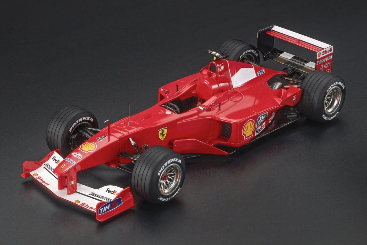 GP Replicas 1:18 Ferrari F1-2000 No.4 Rubens Barrichello Winner