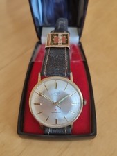 BELLISSIMO, RARISSIMO OROLOGIO DA POLSO UOMO VINTAGE UNO IN SCATOLA ORIGINALE