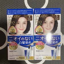 2X Dariya Salon De Pro Hair Dye No Smell 5 Natural Brown