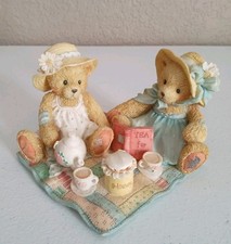 Enesco Cherished Teddies Bears Freda  Tina "Our Friendship Is A Perfect Blend"