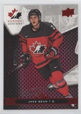 2018 Upper Deck Team Canada Juniors Exclusives 35/225 Jake Bean #2 d8g
