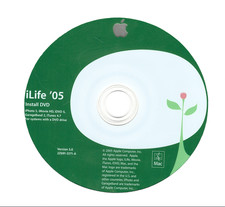 Apple iLife  05 CPU Drop-in DVD  New Mac Software