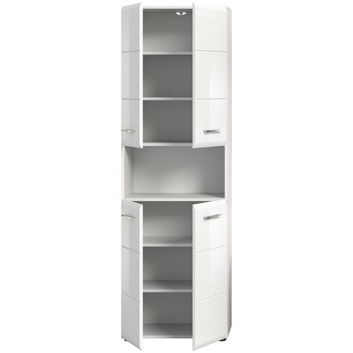 Hochschrank ICE - weiß Hochglanz - 60 cm breit - Bild 5 von 9
