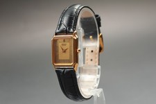 Orologio Donna Vintage [QUASI NUOVO] Seiko Exceline 7321-5040 Gold Tank 20mm ...