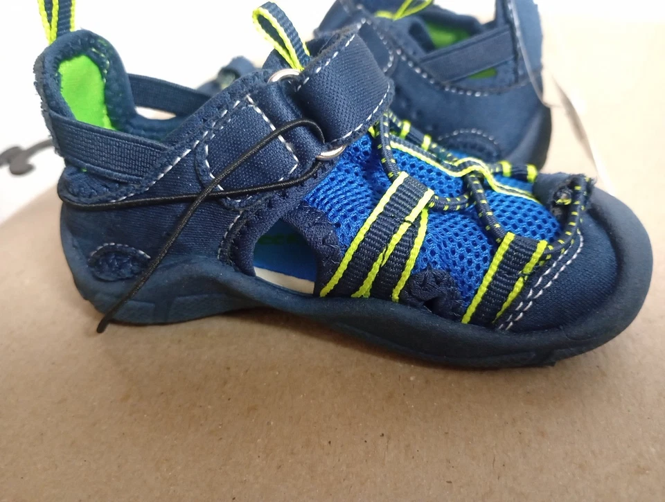 Sandalias de niño pequeño talla 5 azul campamento Foto 4 de 4