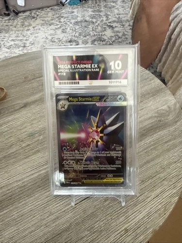 Mega Starmie Ex 118/088 Perfect Order ACE 10 (perfect Sub grades)