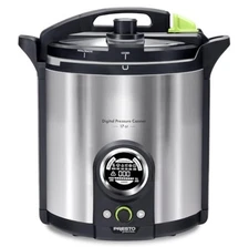 Presto Precise 17 Quart Digital Pressure Canner 02152
