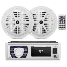 Autoradio Marino Bluetooth Stereo per Barca e Yacht Am/fm USB Sd Mp3 Lcd - Miniatura 1