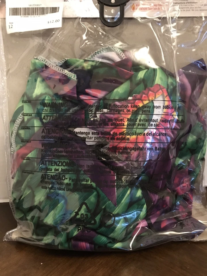 Deslumbrante Foro Dragón Novedades Halloween Adulto Adolescente Vestido Disfraz Talla 12 Foto 2 de 2