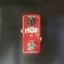 Pédale d'effet TC Electronic HOF Mini Reverb pour guitare - Compact True Bypass