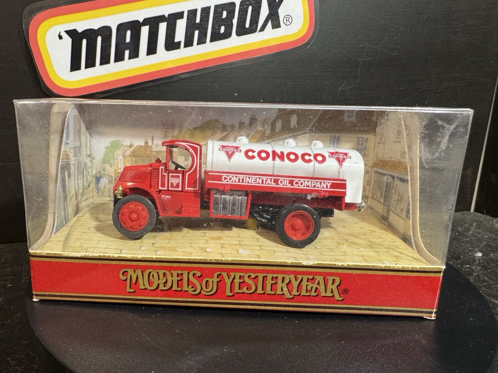 Y 23 B 1930 MACK AC TANKWAGEN Models of Yesteryear Matchbox CONOCO in N Box