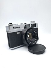 Film Tested Canon Canonet QL19 35mm Rangefinder Camera w/ Hood Case