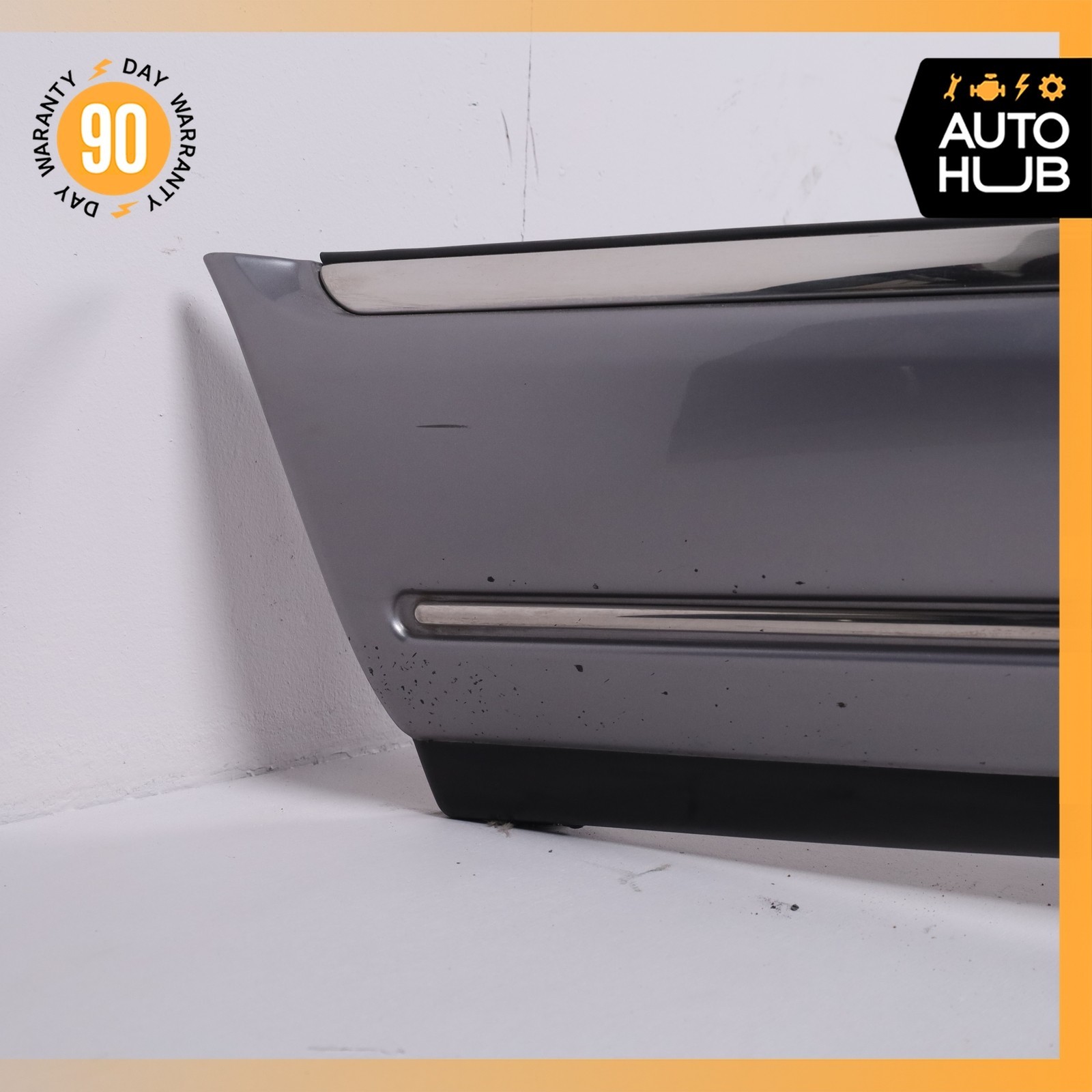 00-02 Rolls Royce Silver Seraph Rear Bumper Cover Assembly Silver OEM