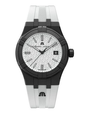 Maurice Lacroix Aikon Tide FIBA 3x3 Watch White Black 40mm AI2008-00YZ1-000-0