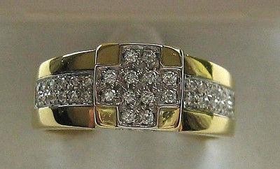 *Brillantring Ring *Brillanten 0,36ct Diamond Marke Wempe in aus 750 Gold Gr56