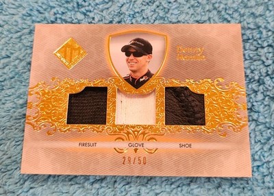 2012 Press Pass Total Memorabilia NASCAR Denny Hamlin 29/50 #TM-DH