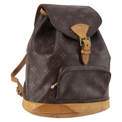 LOUIS VUITTON Monogram Montsouris MM Backpack M51136 LV Auth 141656