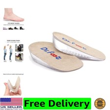 Dr.Foot Height Increase Insoles, Heel Cushion Inserts, Heel Lift Inserts for ...